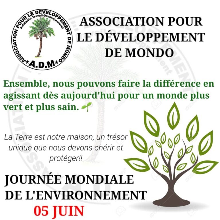 Read more about the article Célébration de la Journée Mondiale de l’Environnement 2024 au Tchad – Adesot